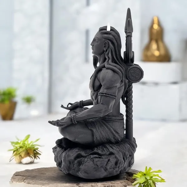 Adiyogi Car Idol – Compact Adiyogi Statue for Dashboard & Home - Image 4