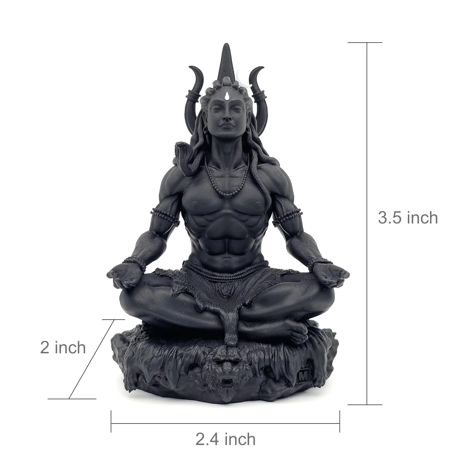 Adiyogi Car Idol – Compact Adiyogi Statue for Dashboard & Home - Image 6