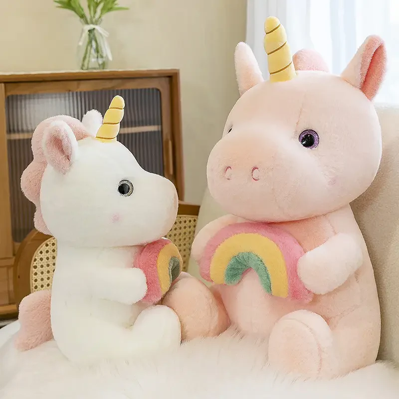 Adorable Rainbow Unicorn Plushie - Image 9