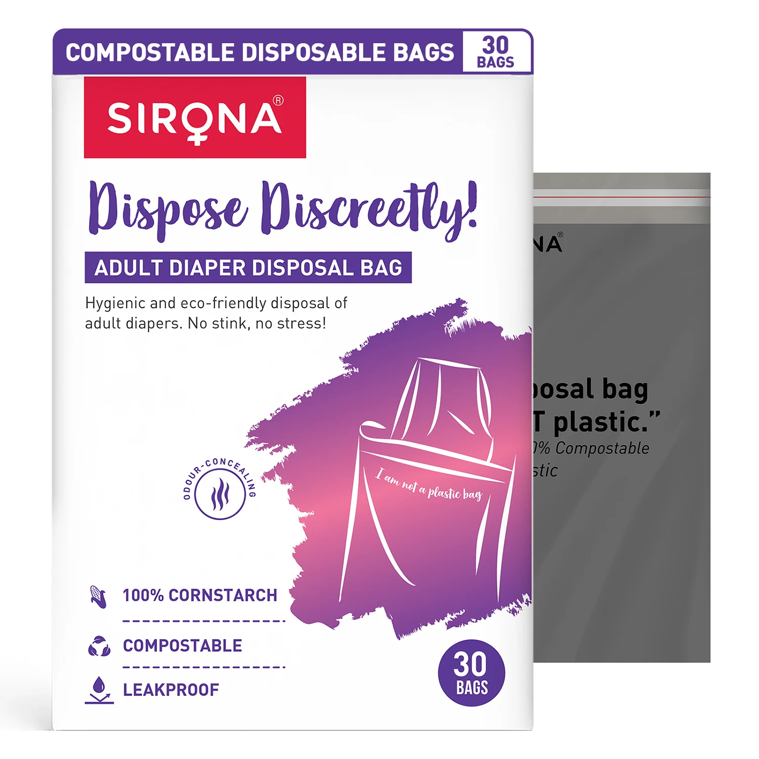 Adult Diaper Disposable Bags (1 Pack of 10 Bags) - Image 13