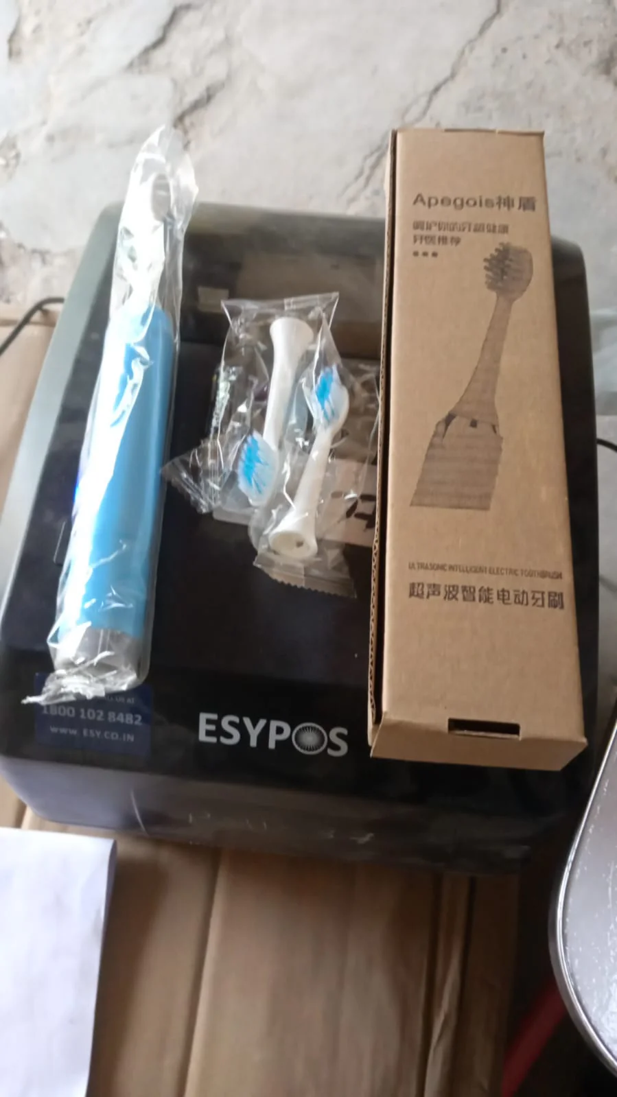 Adult Waterproof Electric Toothbrush 1 Head Battery Operated Toothbrush (1 Pc / Battery Not Included / Mix Color) - Image 8
