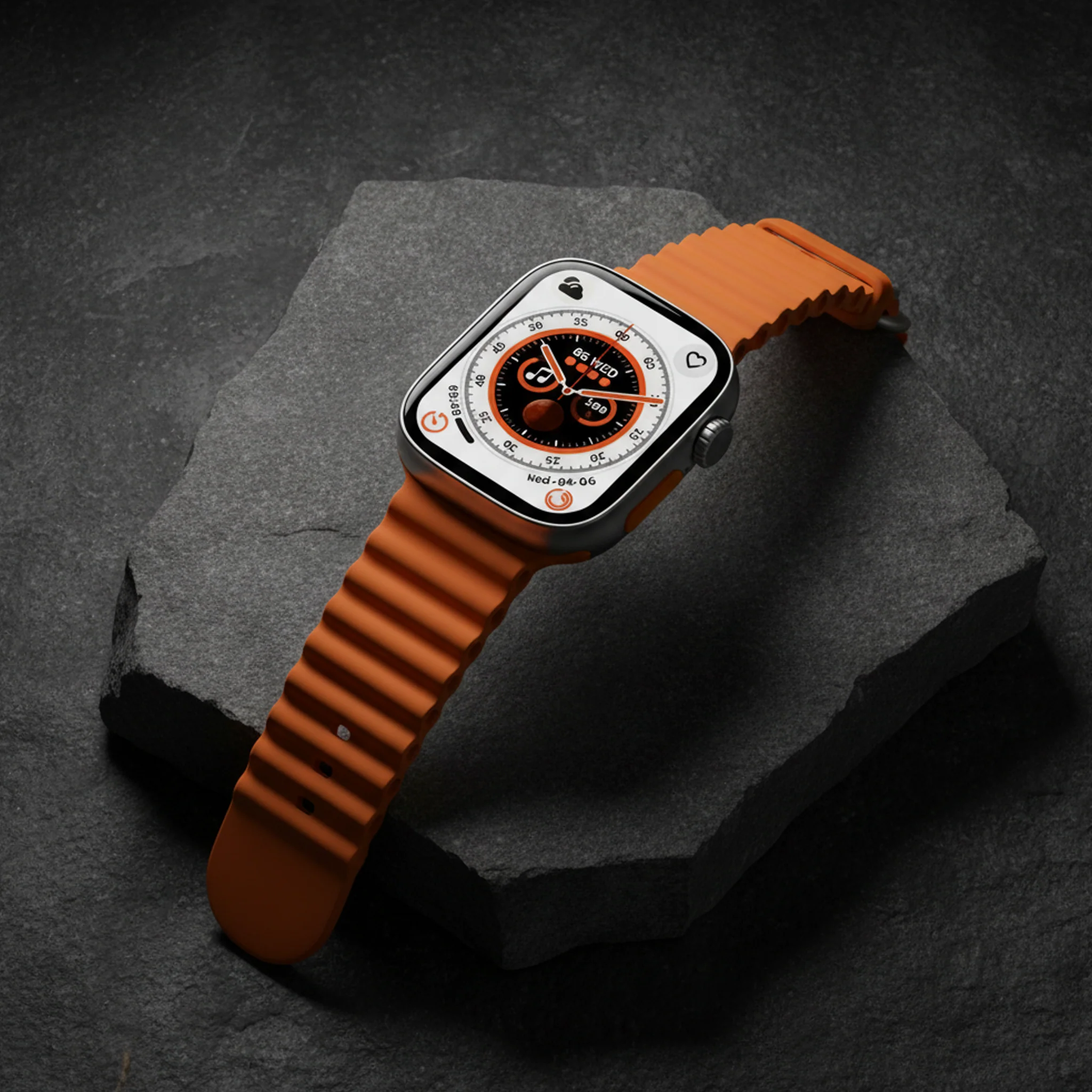 Advanced Bluetooth Calling Smartwatch with 1.99" HD Display, Heart Rate & ECG Monitoring, Unlimited Watch Faces, 10+ Sports Modes, Sleep Tracker & Long Battery Life (Free Size, Silicone Strap) - Image 4