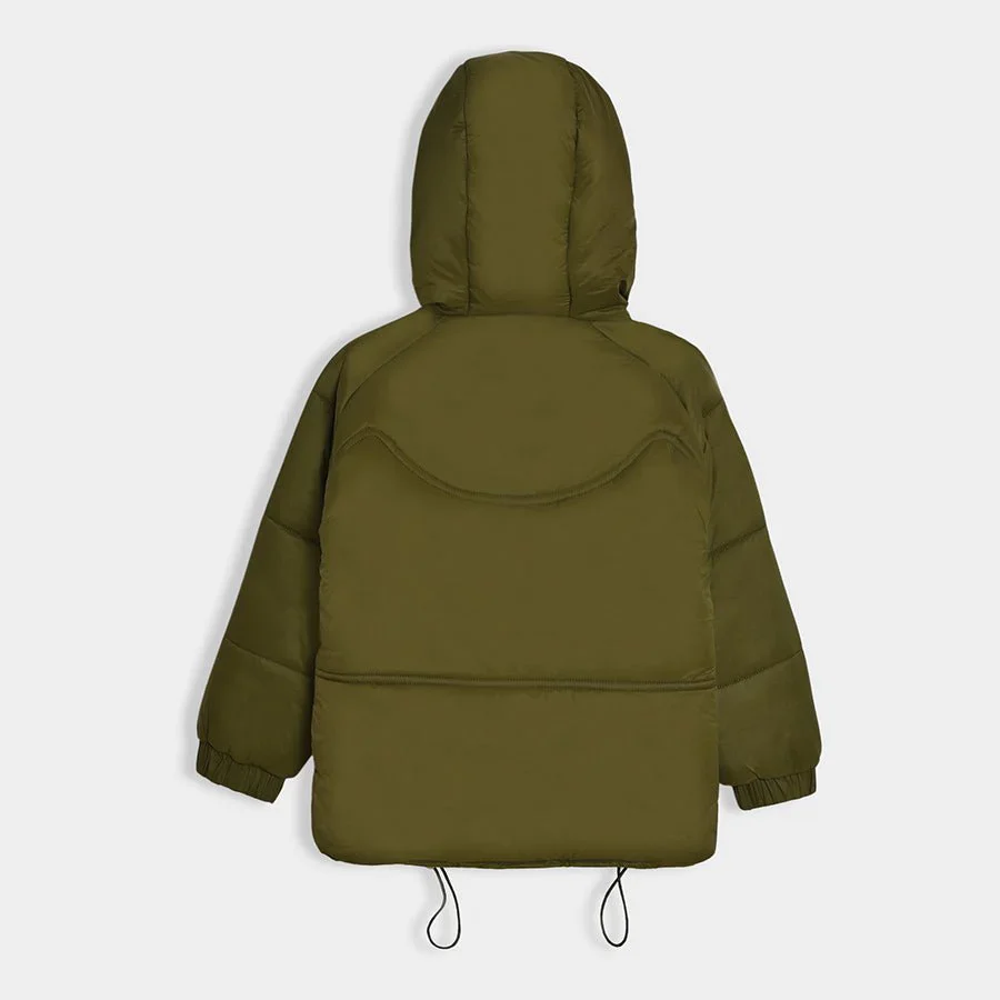 Adventure Woven Solid Olive Jacket - Image 5