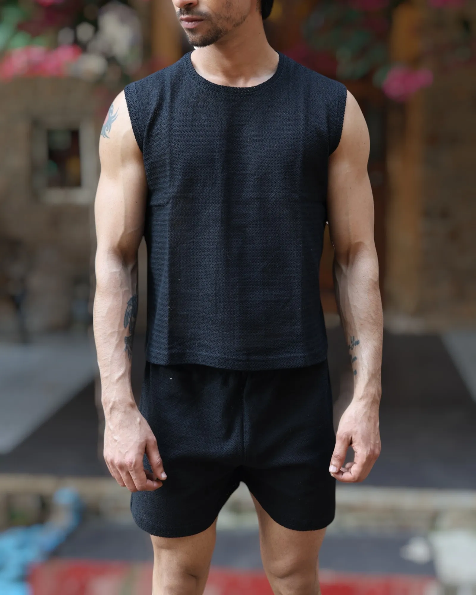 Aegis Knit Tank /Black - Image 6