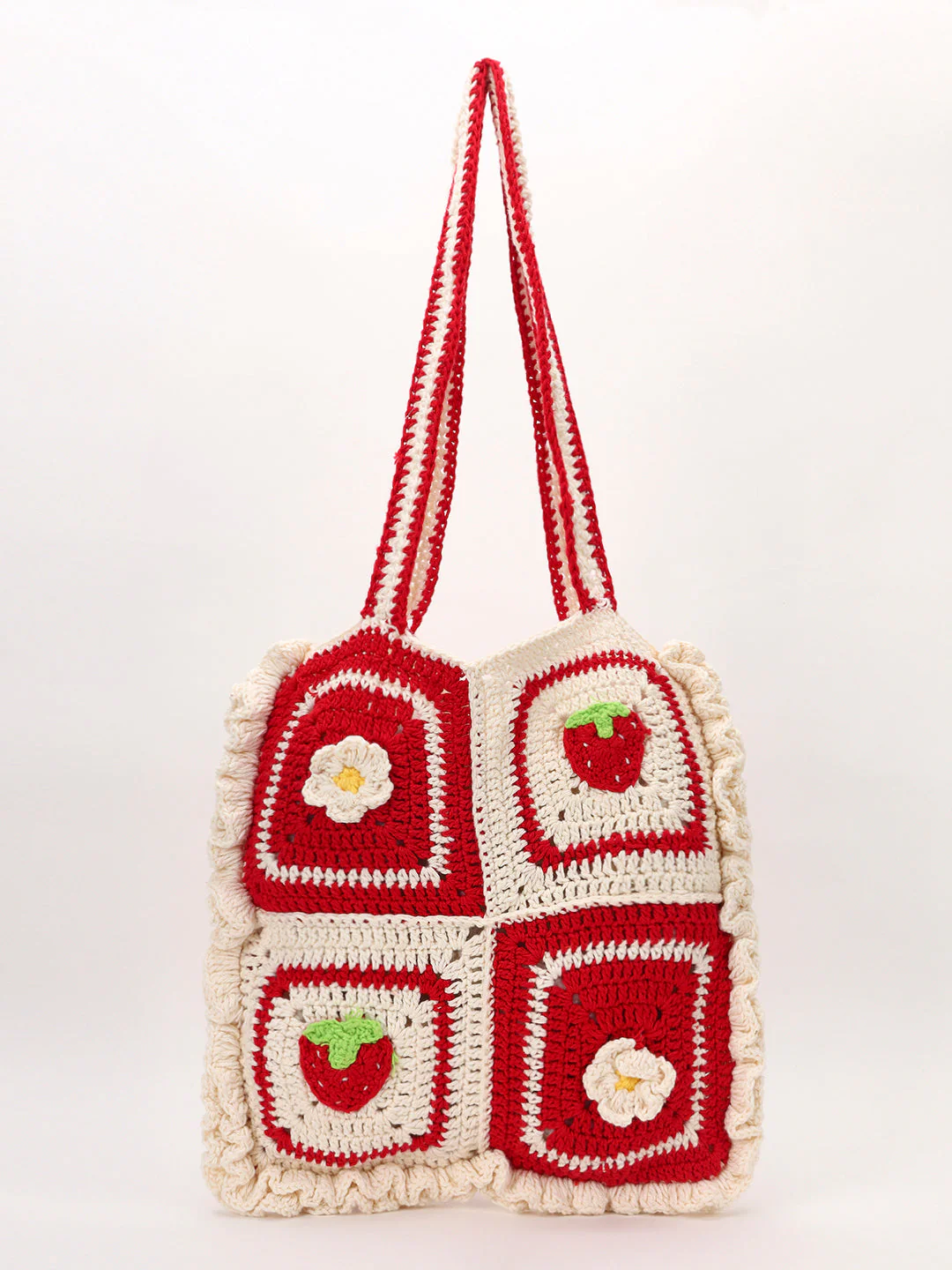 Aesthetic Strawberry Tote Bag - Image 2