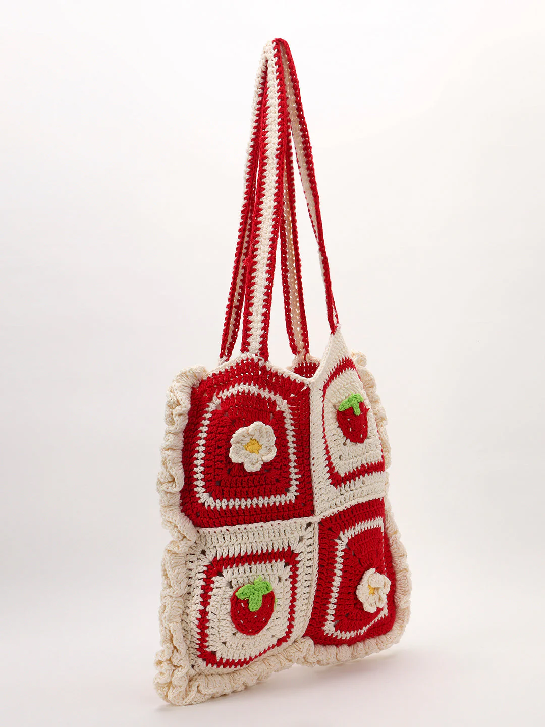 Aesthetic Strawberry Tote Bag - Image 3