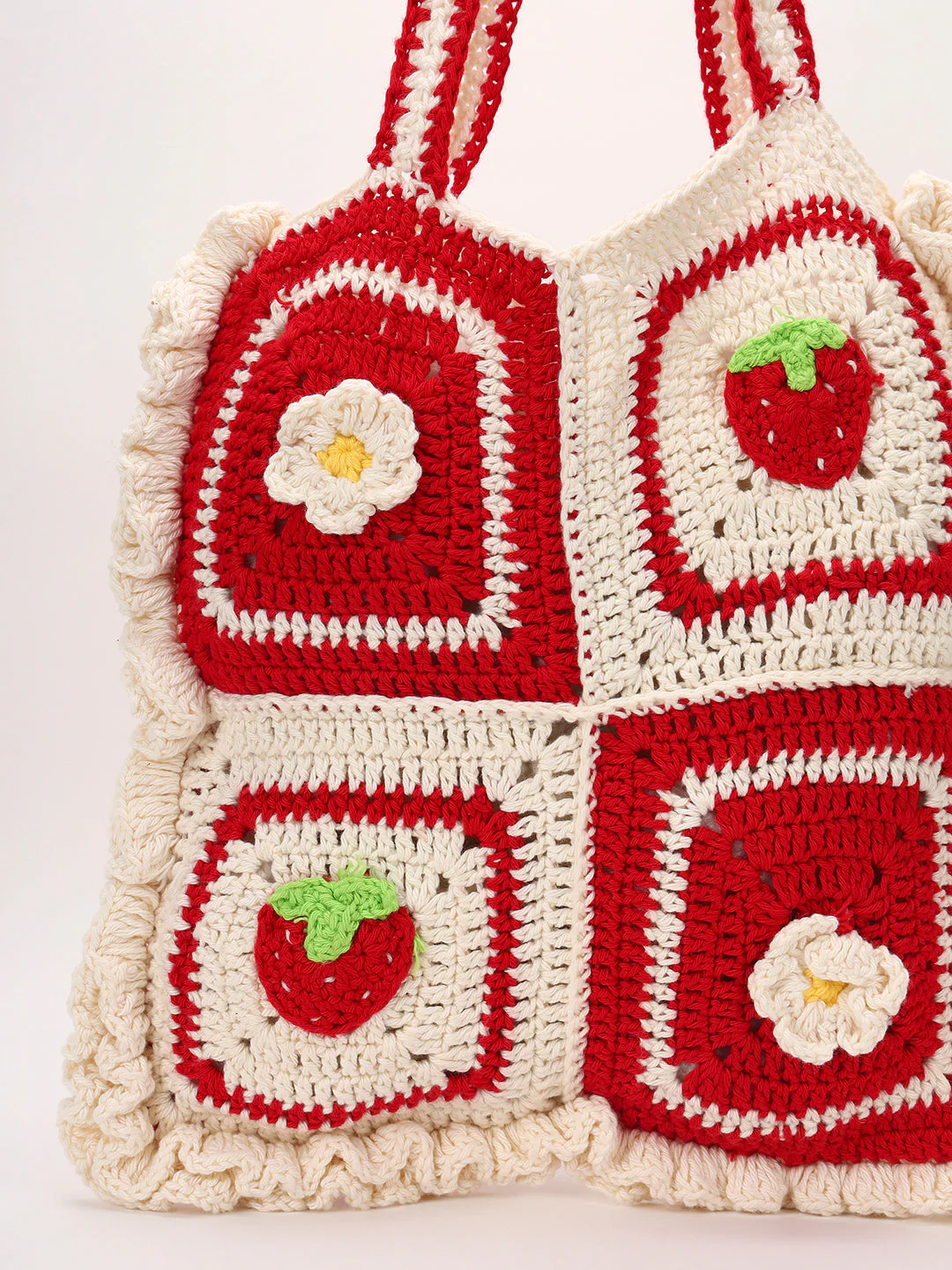 Aesthetic Strawberry Tote Bag - Image 4
