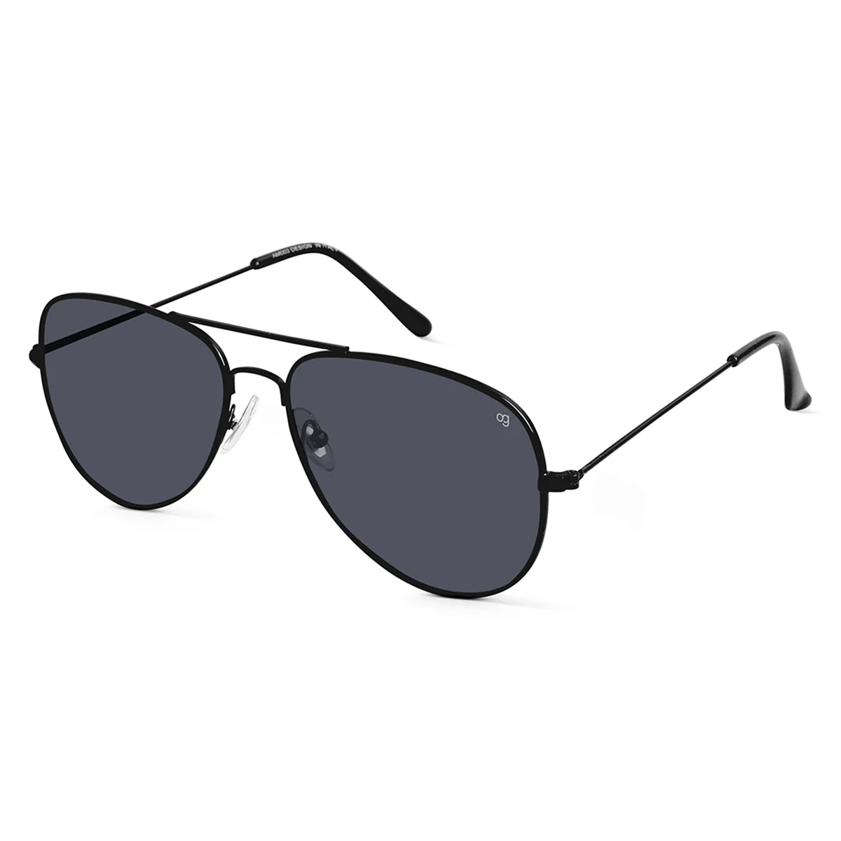 AfterFlash Silver Aviator Polarized Sunglasses - Image 7