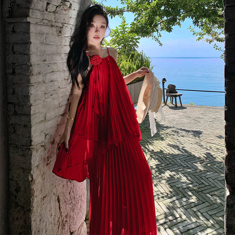 Ainara Pleated Skirt Set - Image 5