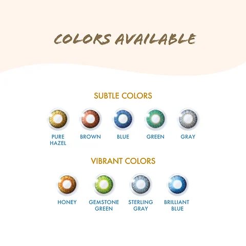 Air Optix Colors Contact Lens Blue Powered 2 Lens Box - Image 3