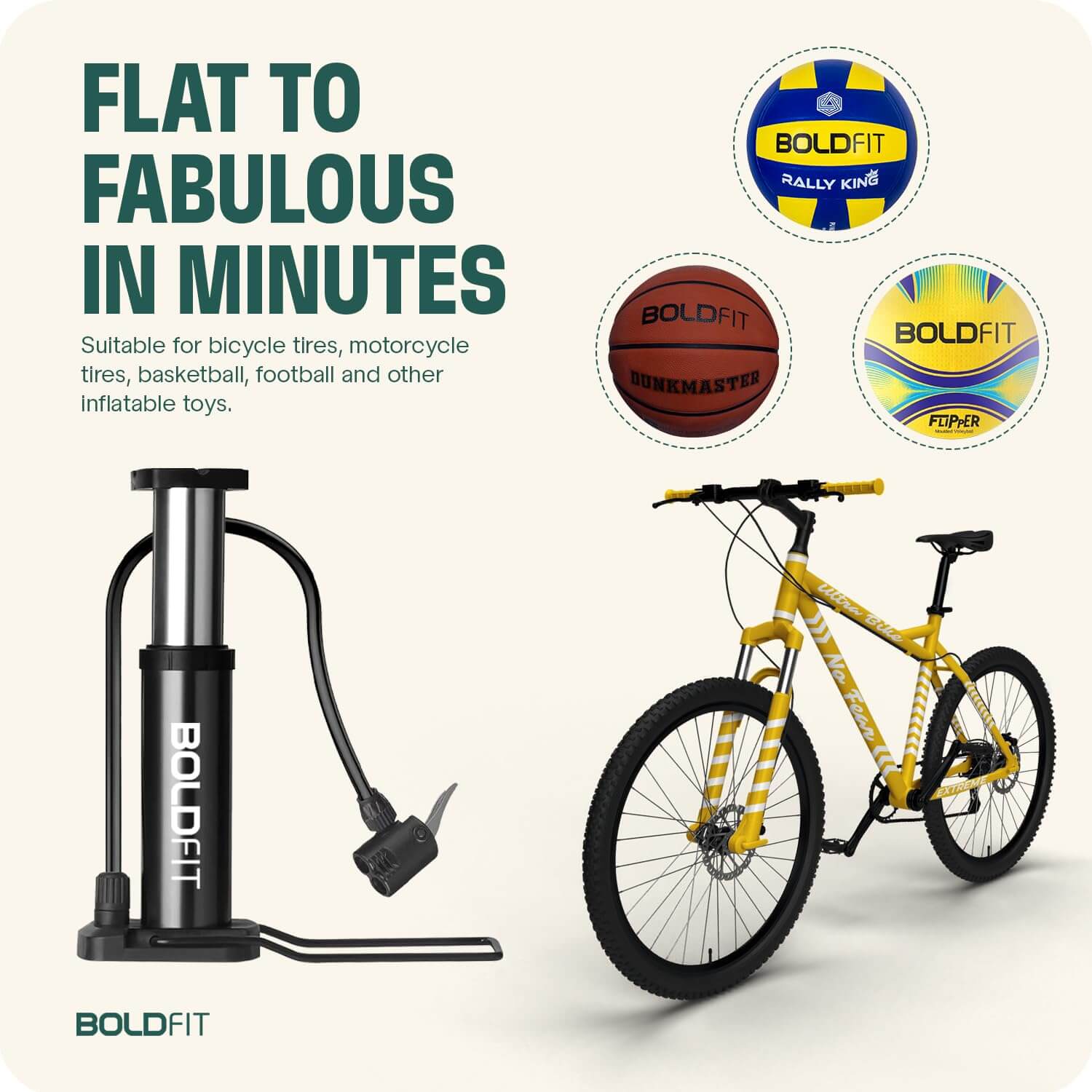 Air Pump for Cycle, Football - Image 4
