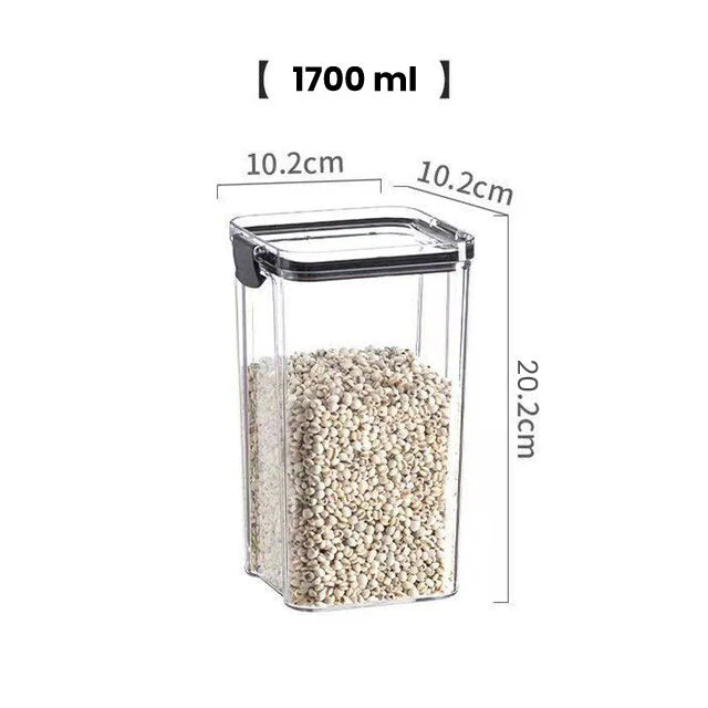 Air-Tight Kitchen Storage Containers - 1700 ML - Image 8