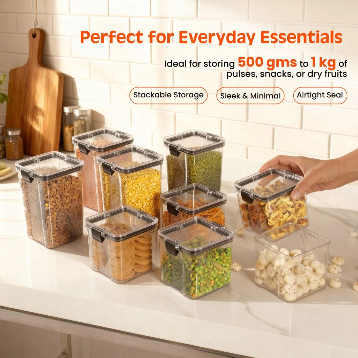 Air-Tight Kitchen Storage Containers - Image 4