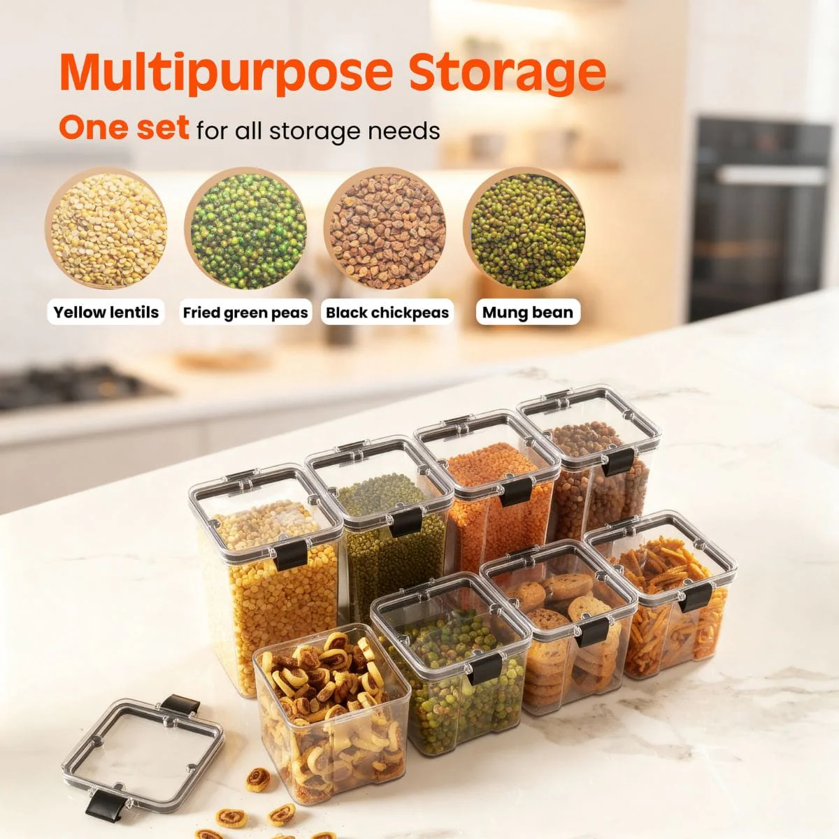Air-Tight Kitchen Storage Containers - Image 6