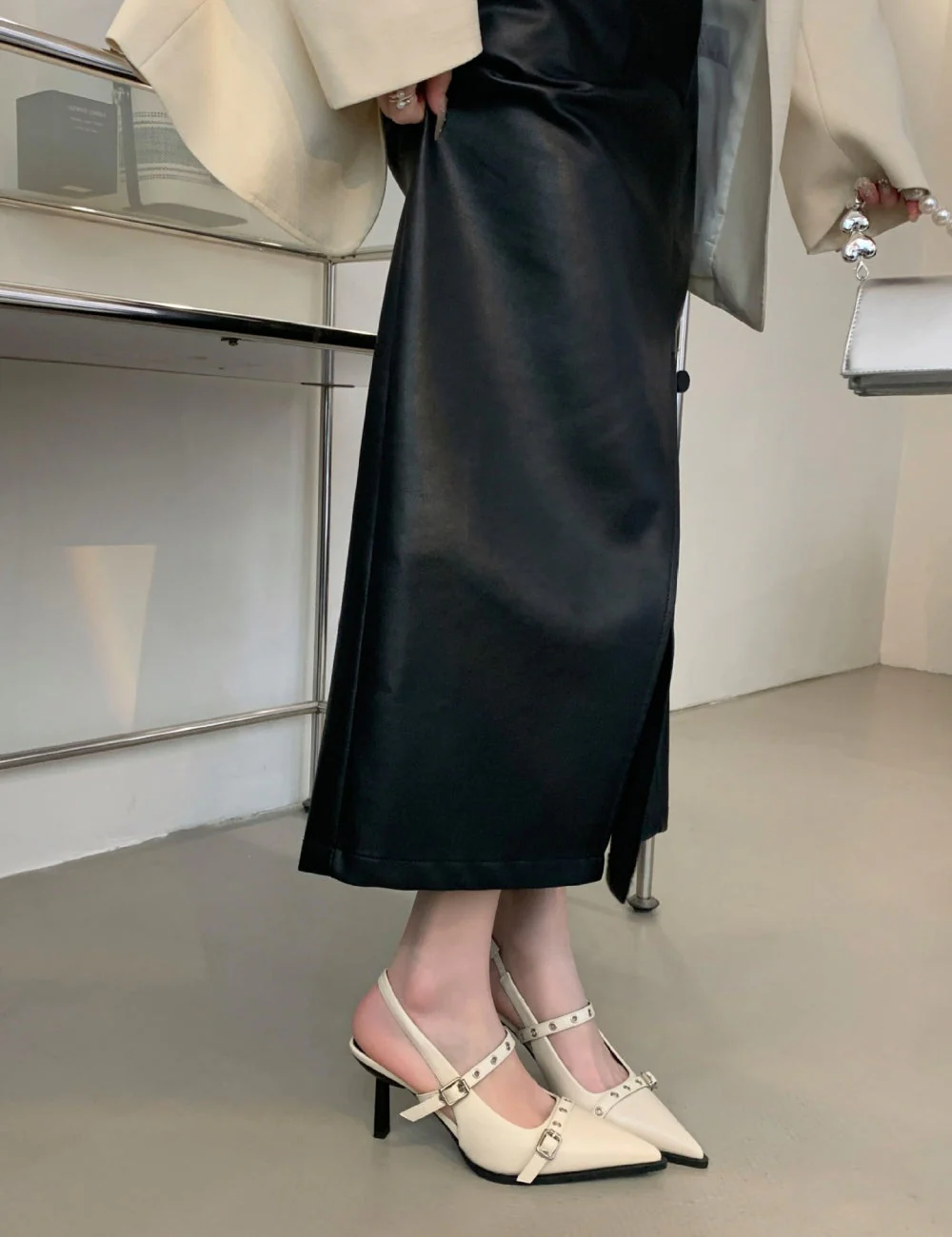 Alaia Buckled Pumps - Image 4