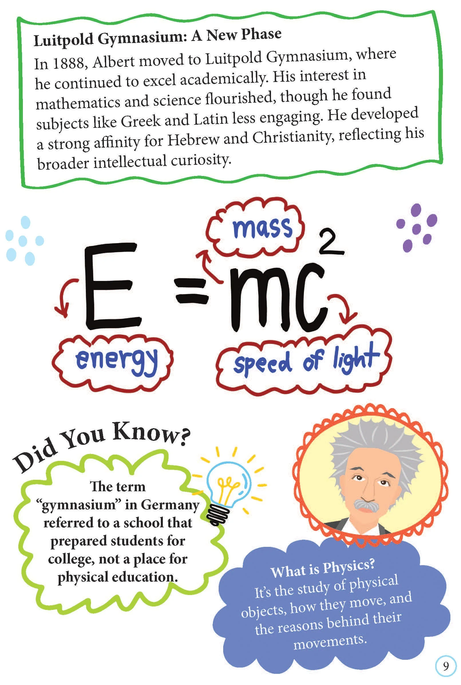 Albert Einstein Icons of Inspiration Illustrated Biography for Kids Age 6 - 12 Years - Image 4