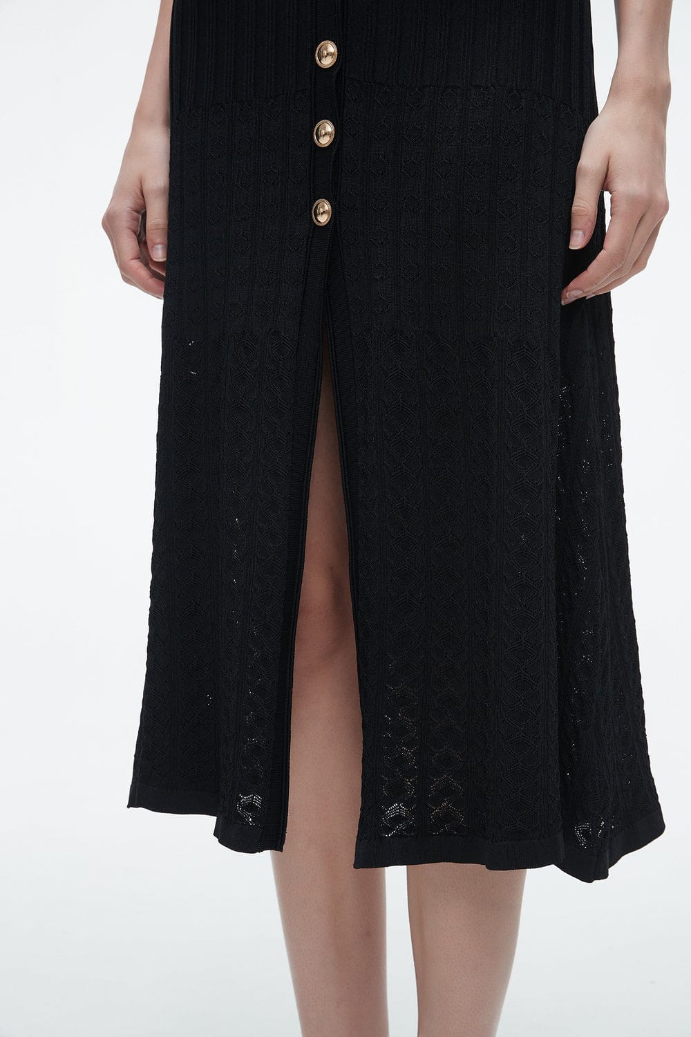 Alexandra Sandro Knit Midi Dress - Image 7