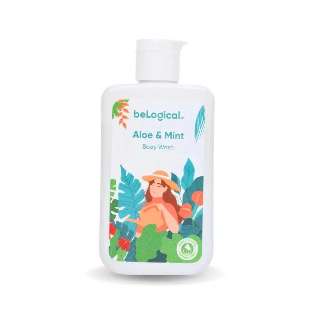 Aloe Mint Body Wash | Aloevera Menthol | Daily use body wash | Moisturizing | 225ml - Image 4