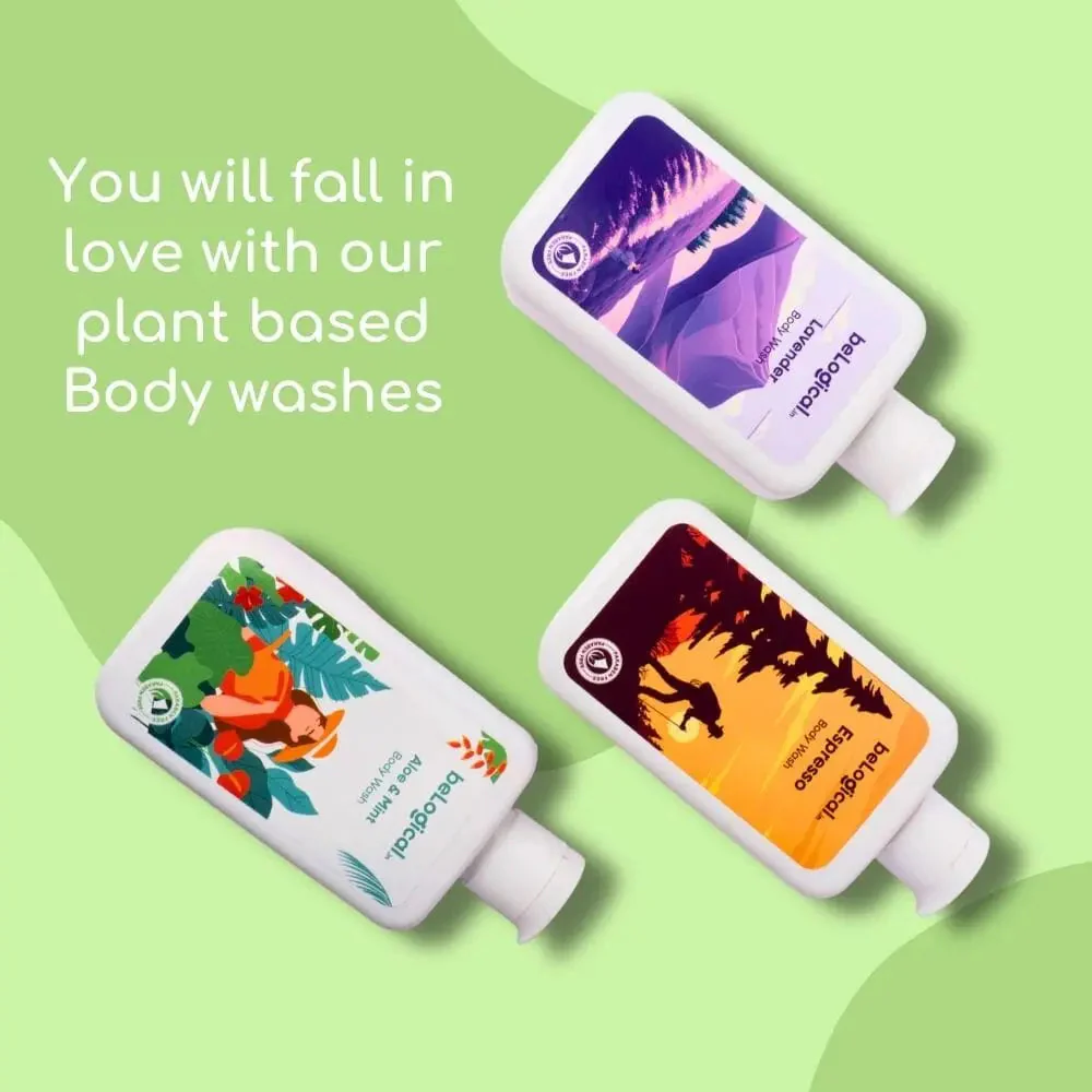 Aloe Mint Body Wash | Aloevera Menthol | Daily use body wash | Moisturizing | 225ml - Image 8