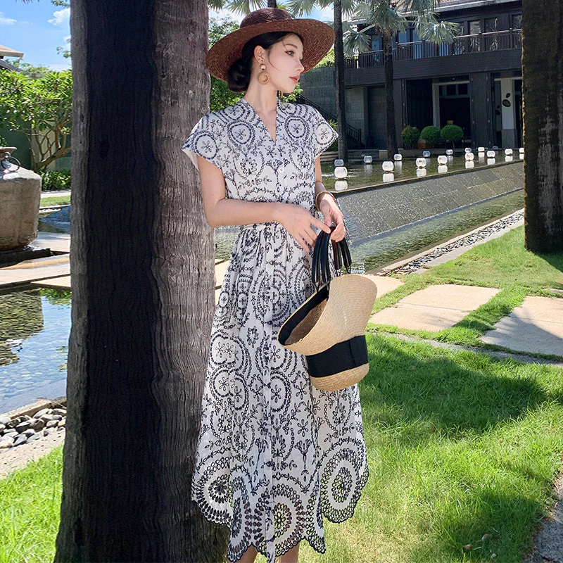 Amaya Emroidery Dress - Image 5