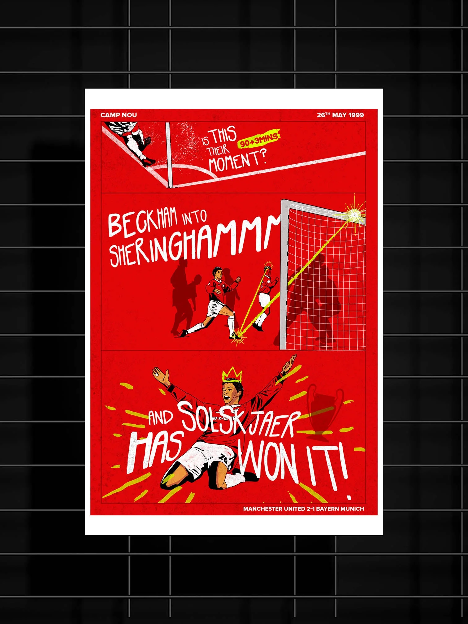 And Solskjaer Has Won It - Poster