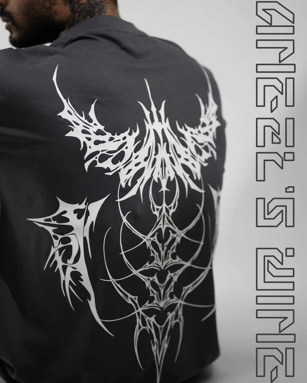 Angel's Wing / Streetwear / Oversized T-shirt - Image 3