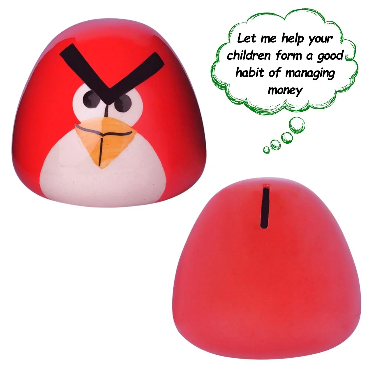 Angry Bird Ceramic Piggy Pal – Save with a Smile! - Image 6