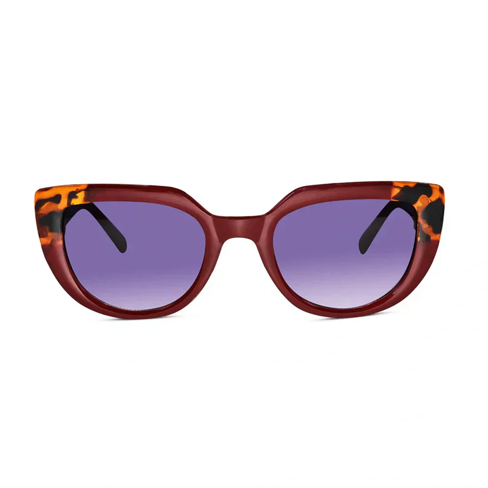Animal Print Cat Eye Sunglasses For Women - Image 9