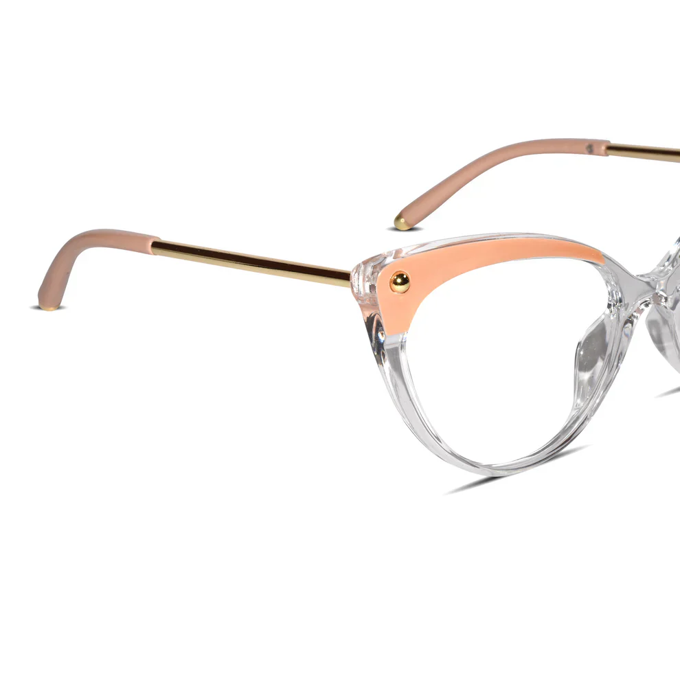 Animal Print Cateye Eyeglasses & Computer Glasses For Women - Image 3