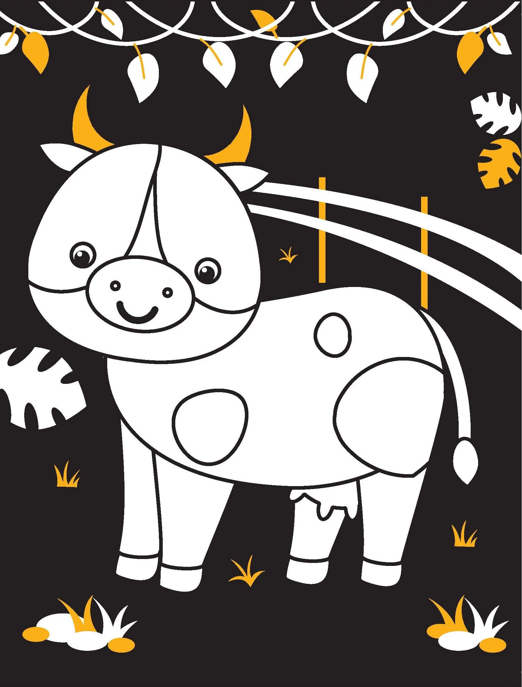 Animals Neon Colouring World Book for Kids Age 4 - 7  years with Neon Pens - Image 6