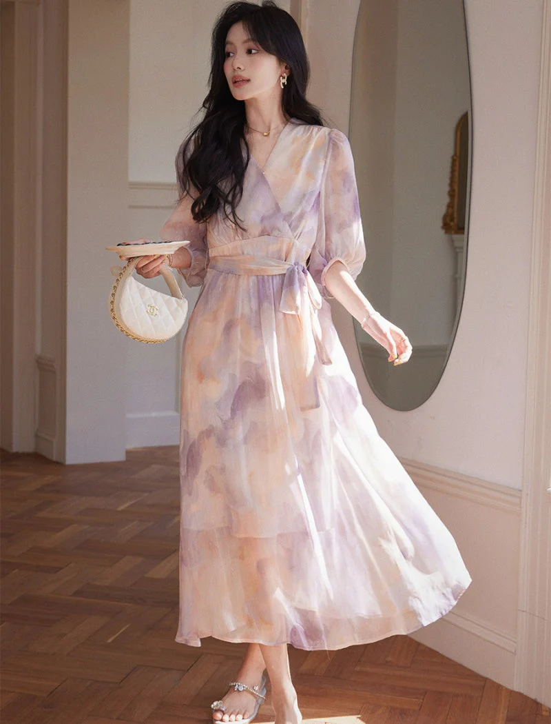 Anna Print Dress - Image 3