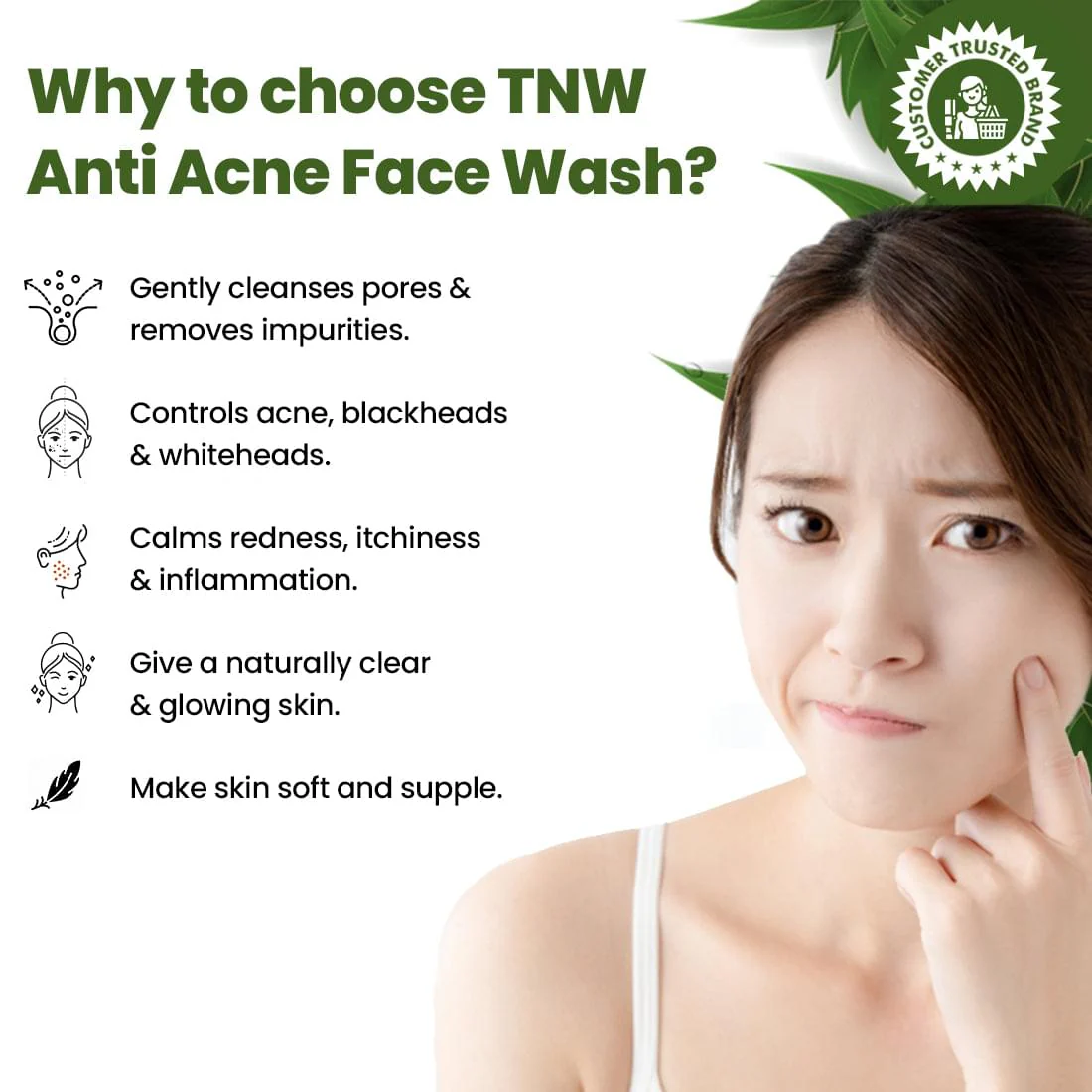 Anti-Acne Face Wash for Acne & Blemishes. - Image 3