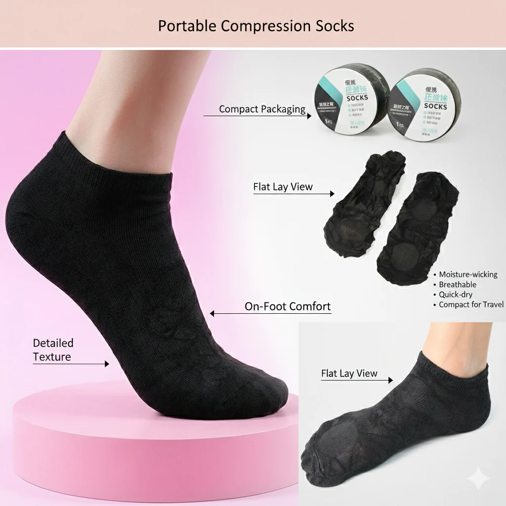 Anti-Slip No-Show Liner Socks – Breathable Invisible Socks for Daily Wear - Image 3