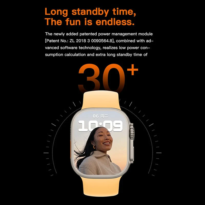 ApexX: 1.99" Affordable Bluetooth Calling Smartwatch with Magnetic Wireless Charging - Image 7