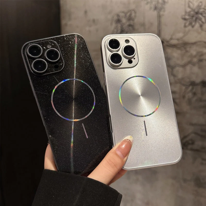 Apple Iphone Ice Crystal Glitter Fine Circle Cover - Image 8
