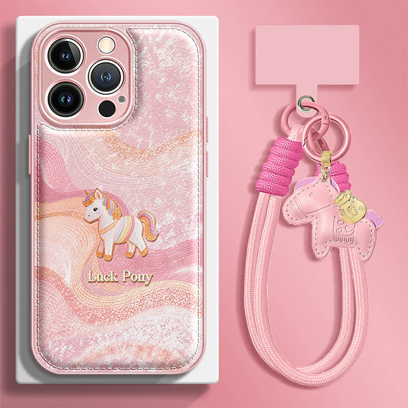 Apple Iphone Lucky Pony Air Cushion Lanyard Cover ( Exclusive ) - Image 6