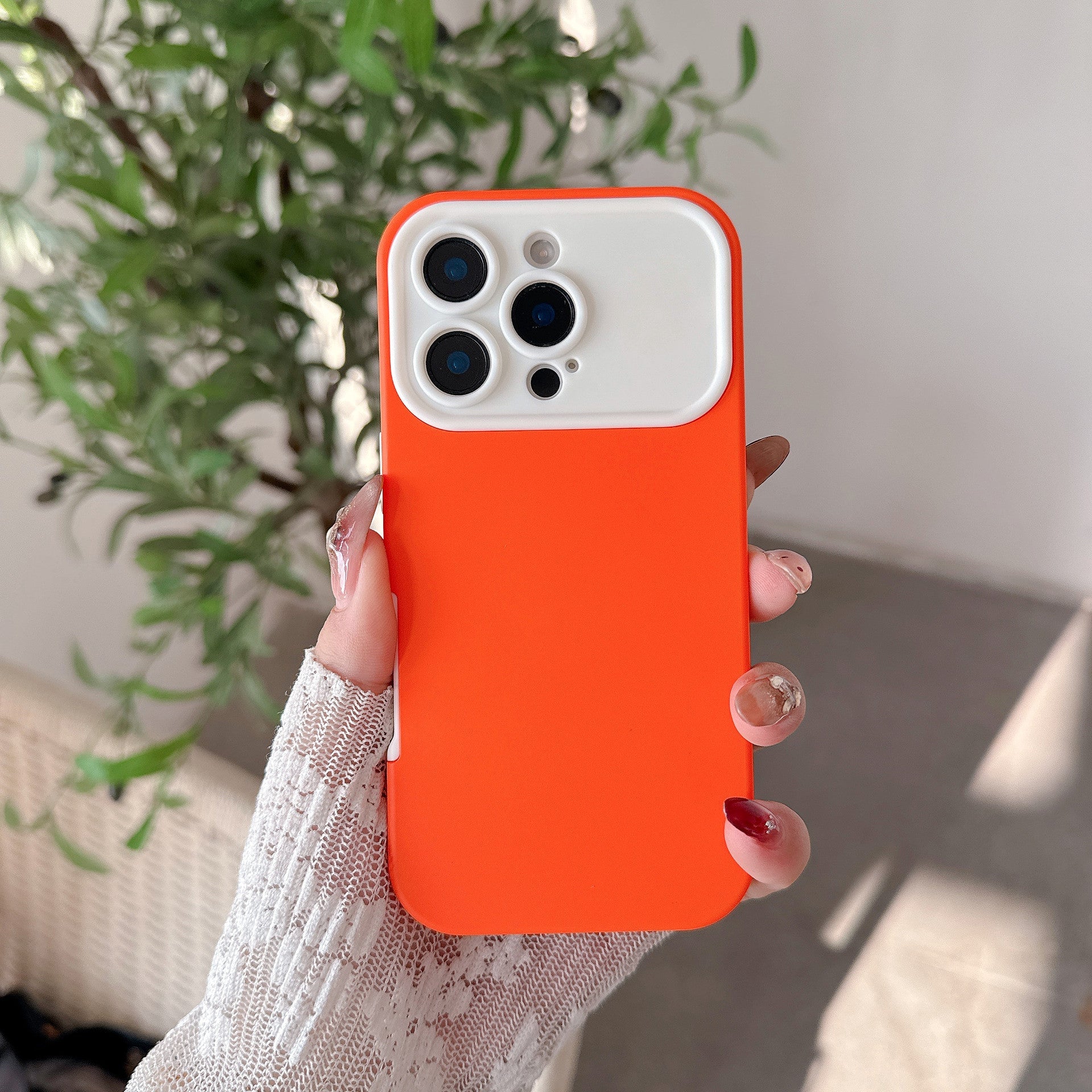 Apple Iphone Matte Finish cover with Skin Like Texture - Image 2