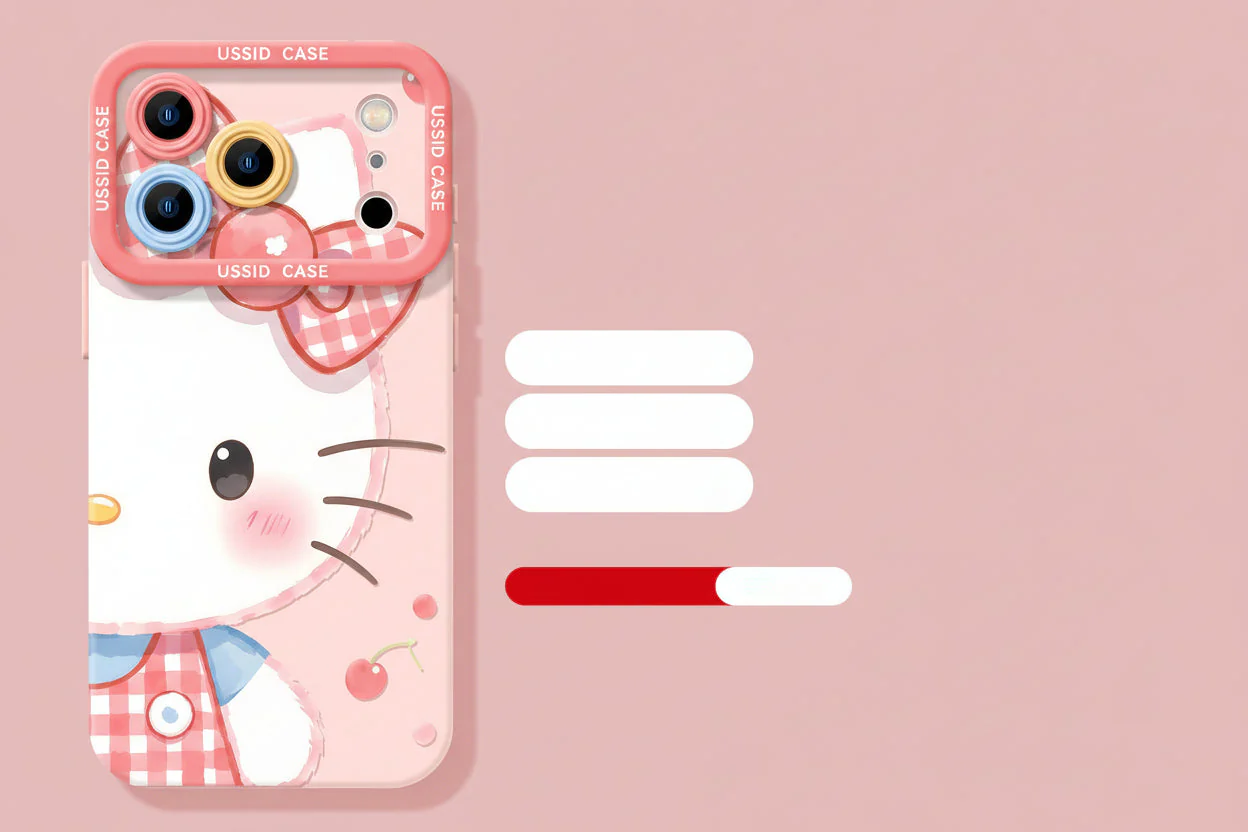 Apple Iphone New Year Big Face Cat Case Soft High Value Phone Case - Image 21