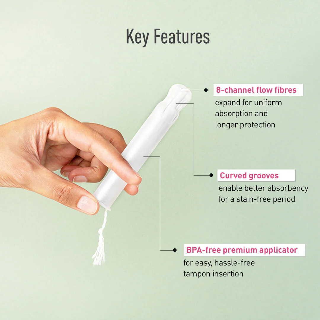 Applicator Tampons (1 Pack of 16 Super Plus Heavy Flow Tampons) - Image 3