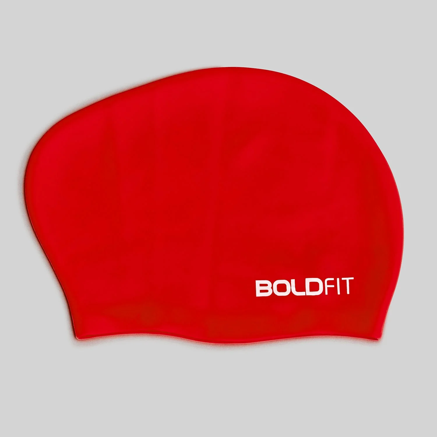 AquaFlex Swim Cap - Red - Image 7