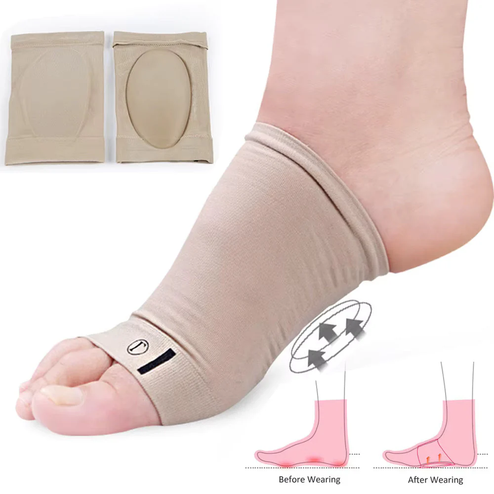 Arch Support Feet Insoles long-Hours Standing Orthotic Pain Relief Support 1 pair