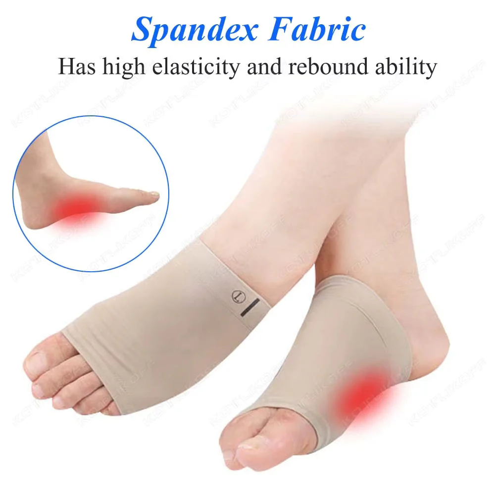 Arch Support Feet Insoles long-Hours Standing Orthotic Pain Relief Support 1 pair - Image 6
