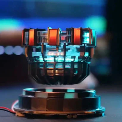 ArcNex: Levitating MK1 Arc Reactor Decor & Collectible & 360° Free Floating Display — 1:1 Collector Replica for Superhero Fans - Image 2