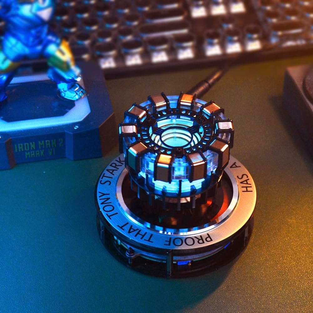 ArcNex: Levitating MK1 Arc Reactor Decor & Collectible & 360° Free Floating Display — 1:1 Collector Replica for Superhero Fans - Image 6