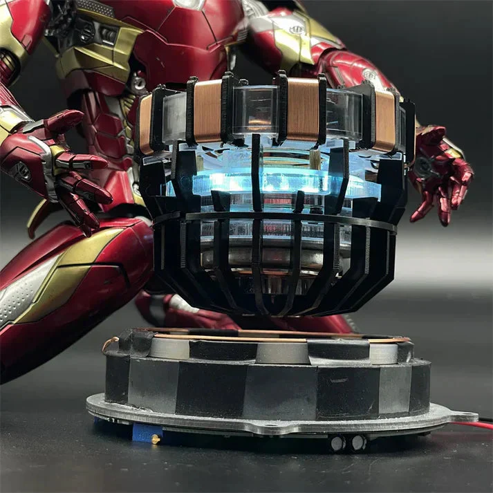 ArcNex: Levitating MK1 Arc Reactor Decor & Collectible & 360° Free Floating Display — 1:1 Collector Replica for Superhero Fans - Image 9