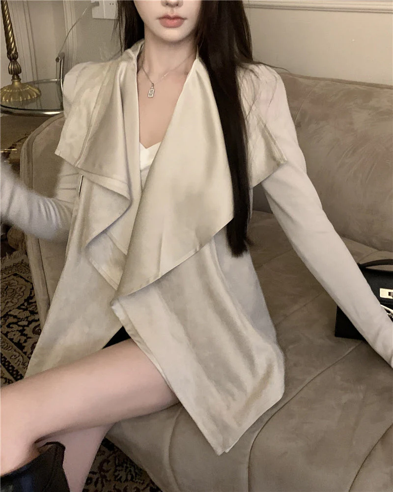 Ariana Casual Suede Jacket