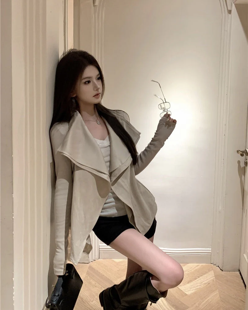 Ariana Casual Suede Jacket - Image 4