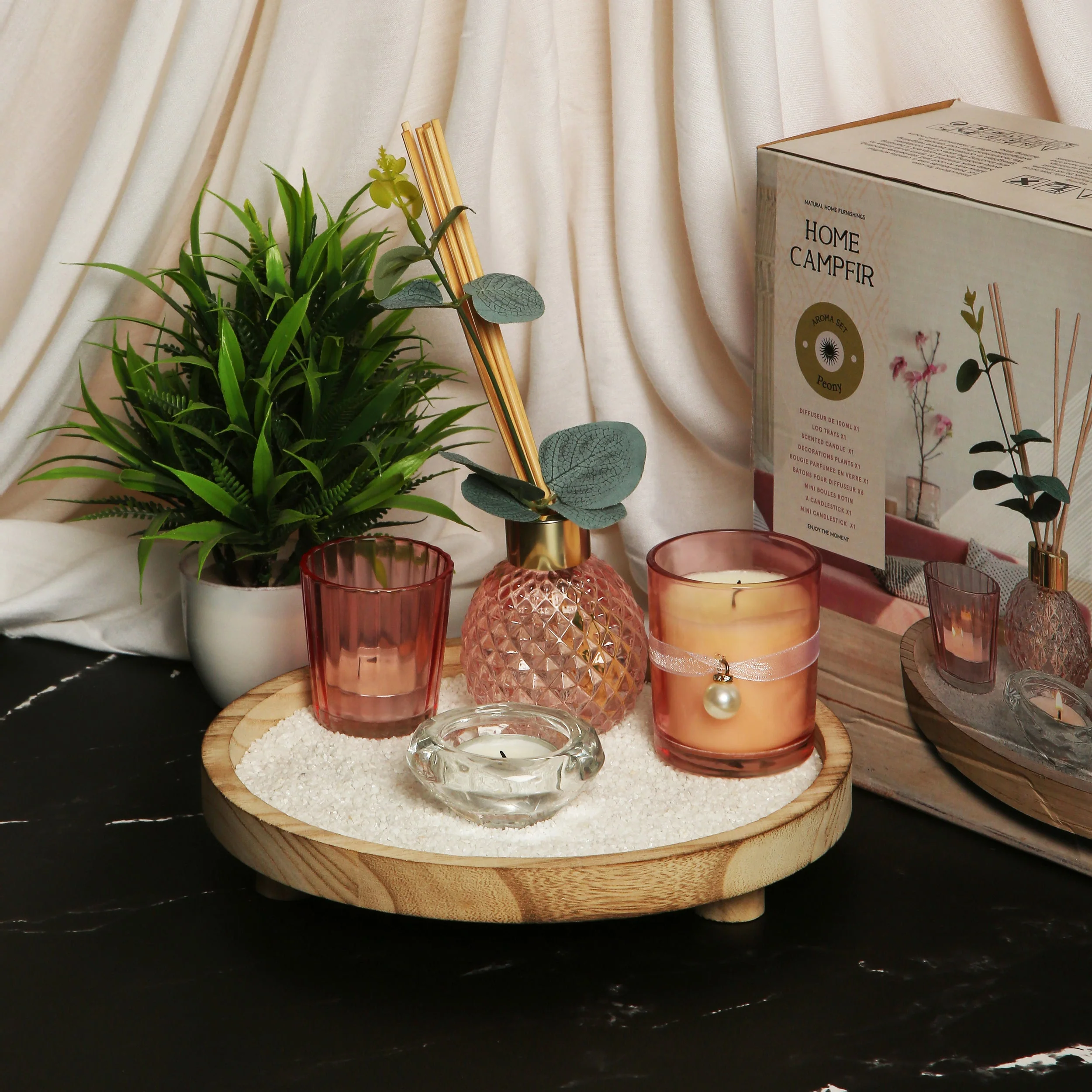 Aroma candle Diffuser Gift Set - Image 3