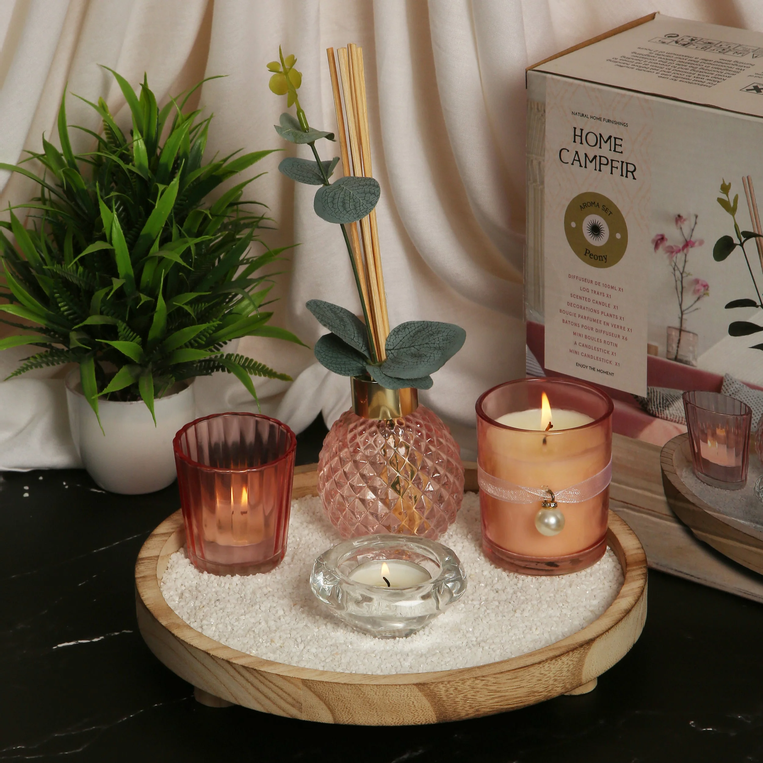 Aroma candle Diffuser Gift Set - Image 4