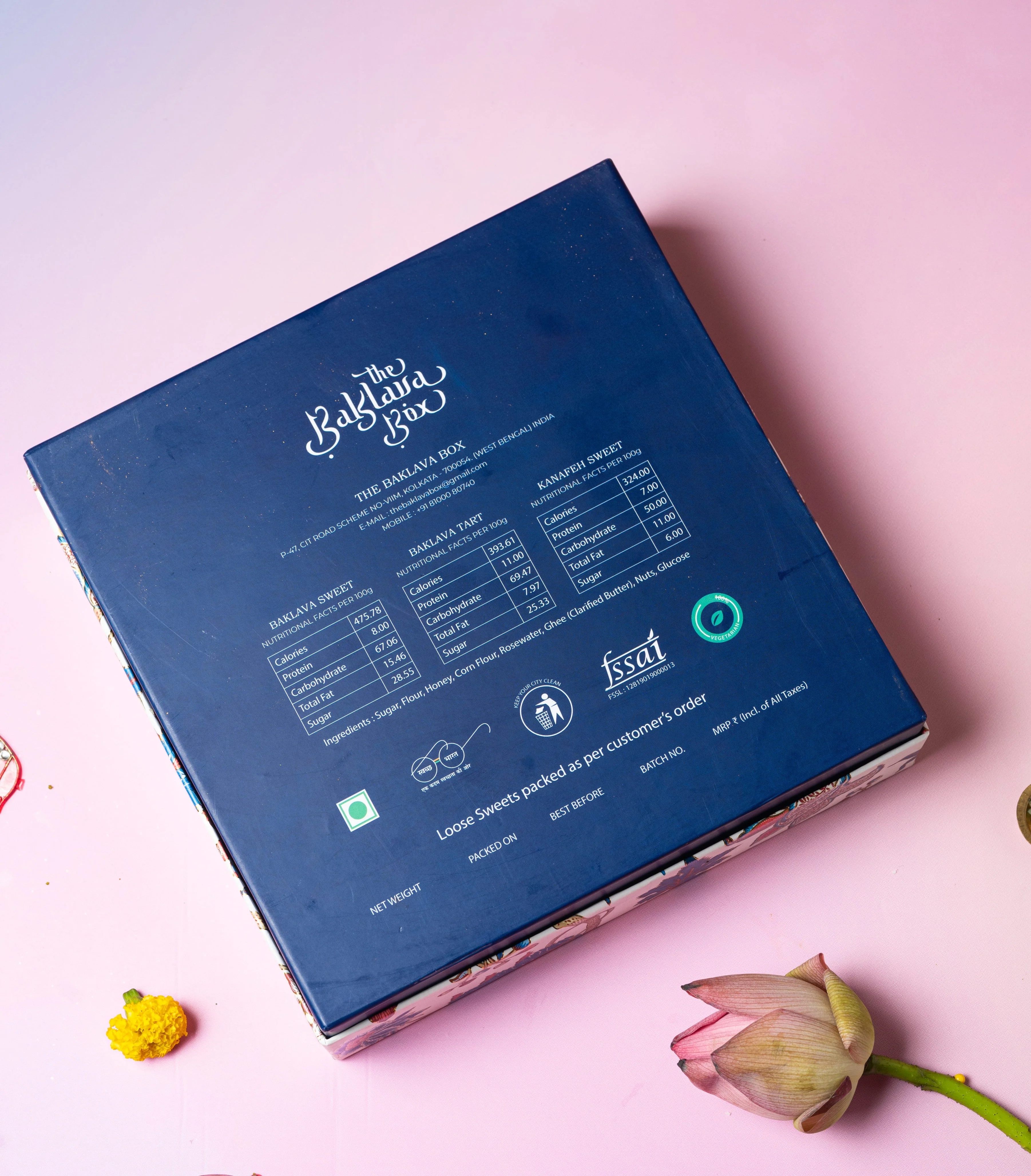 Assorted Kunafa & Chocolate Flavoured Baklava - 750 gm - Image 8